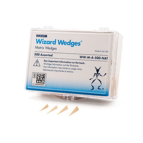 Wizard Wedges Wood Sectional Matrix Wedges Qty 500