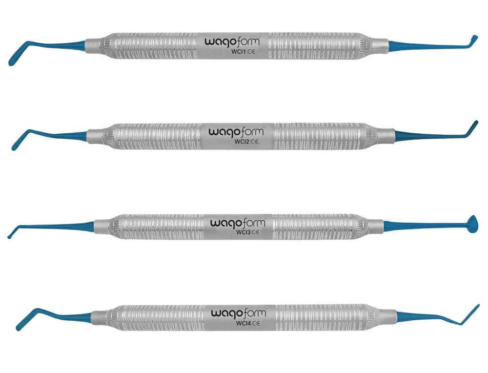 WagoForm Non-Stick, Super-Hard, Titanium Coated Composite Instruments
