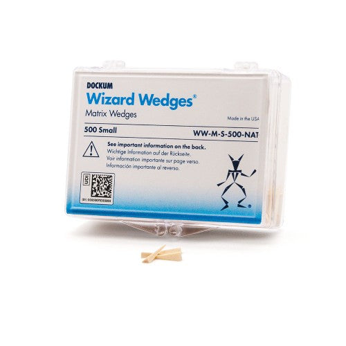 Wizard Wedges Wood Sectional Matrix Wedges Qty 500