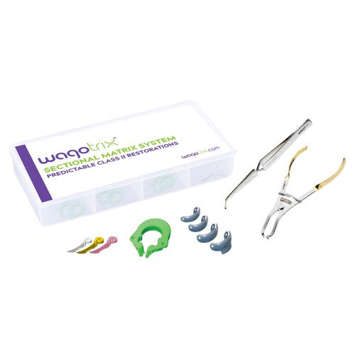 WagoTrix Sectional Matrix Intro Kit Green Multi-Use Rings